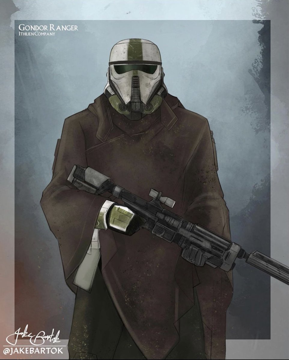 JR_Bartok's tweet image. I want to do some more work with these Gondor Troopers. Maybe add some Rohan, Rivendell or Lorien Troopers to the mix. 

#LordOfTheRings #starwars