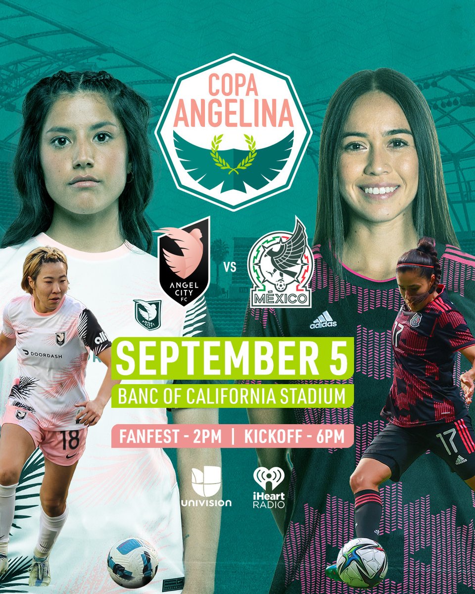 CopaAngelina's tweet photo. Today is the day!
@BancStadium 
FAN FEST 2:00 PM  
Gates open 4:30 PM 
Kickoff 6:00 PM 

#CopaAngelina https://t.co/LKW5MBuMKW