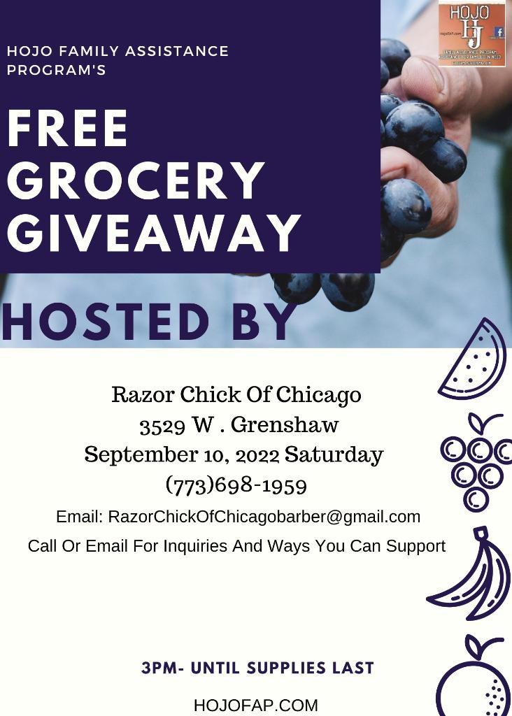 ORazorchick's tweet image. #grocery #giveaway #beablessing #givebacktothecommunity