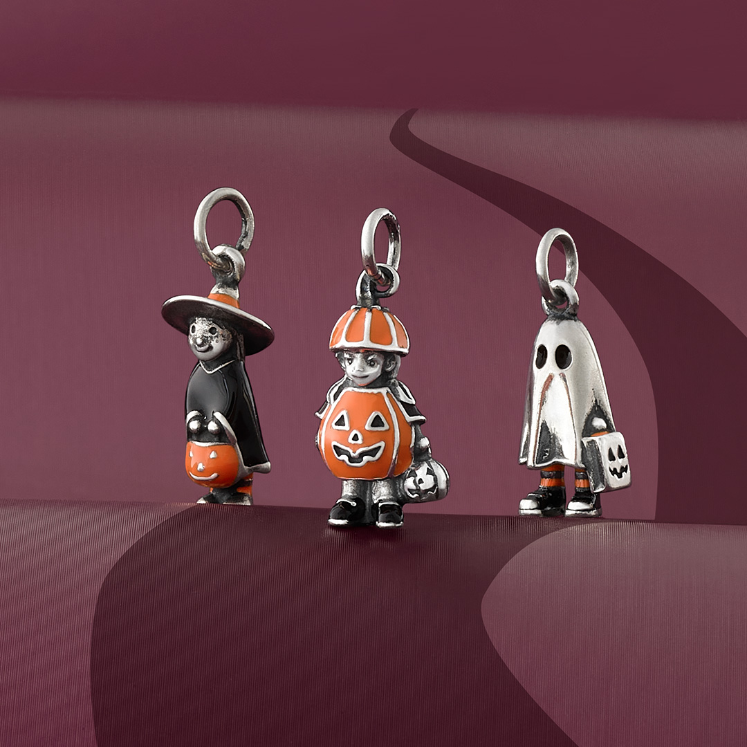 jamesavery's tweet photo. Our collection of trick-or-treaters featuring hand enameling is both spooky and sweet! Which is your favorite? 🧡 https://t.co/BRe1OHO49t https://t.co/aBPB4p5srq