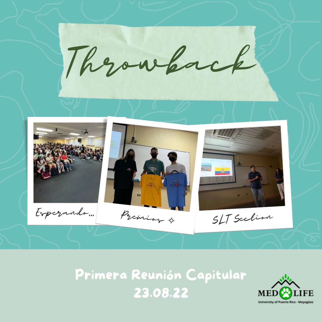MEDLIFEUPRM's tweet photo. Aquí un pequeño throwback de nuestra primera reunión capitular del semestre✨

Estuvimos sumamente emocionados de tenerlxs allí y poder presentarles nuestros planes para este semestre. Gracias a todxs lxs que dijeron presente, sin ustedes nada de esto sería posible💚 https://t.co/f1SuIWq70l