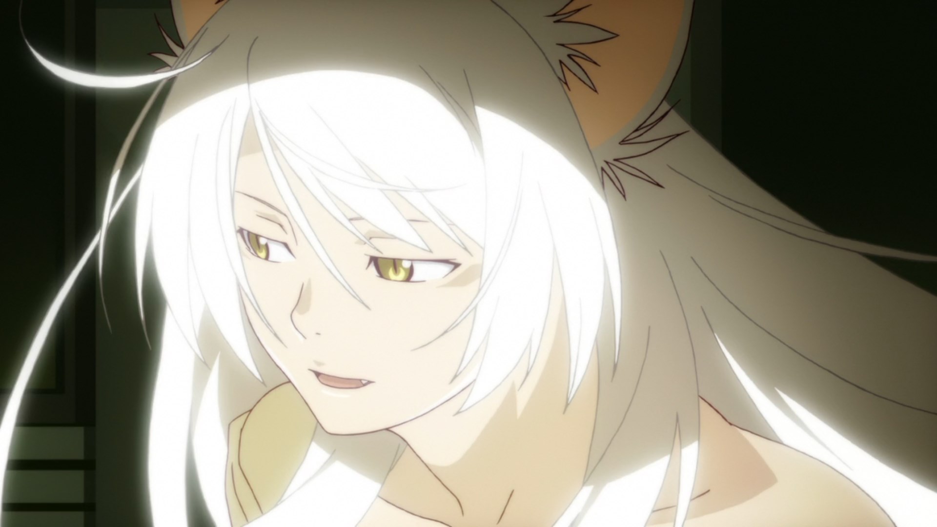 Bakemonogatari Ханекава плачет