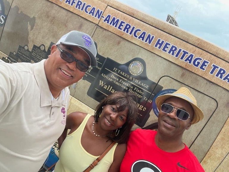 #SaturdayTour The Sowell’s joined us from Biloxi but live in Atlanta,both were enjoying their Gulf Coast touring and wanted to learn about the rich culture,history &amp; tremendous contributions so many African Americans have made in the city of Mobile! Book your tour: (251) 725-2236