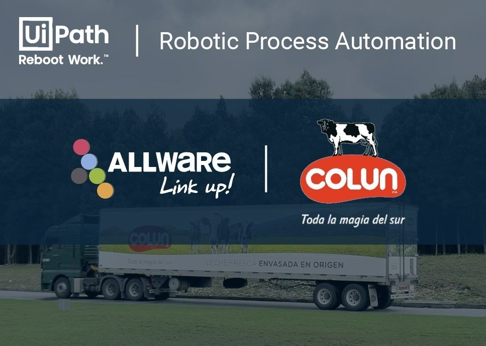 allware's tweet photo. Junto  a COLUN LTDA. hemos desarrollado iniciativas durante 2 años en Automatización Robótica de Procesos #RPA implementando la solución de nuestro partner UiPath , líder según cuadrante mágico Gartner . https://t.co/vQ2h9KEvu5