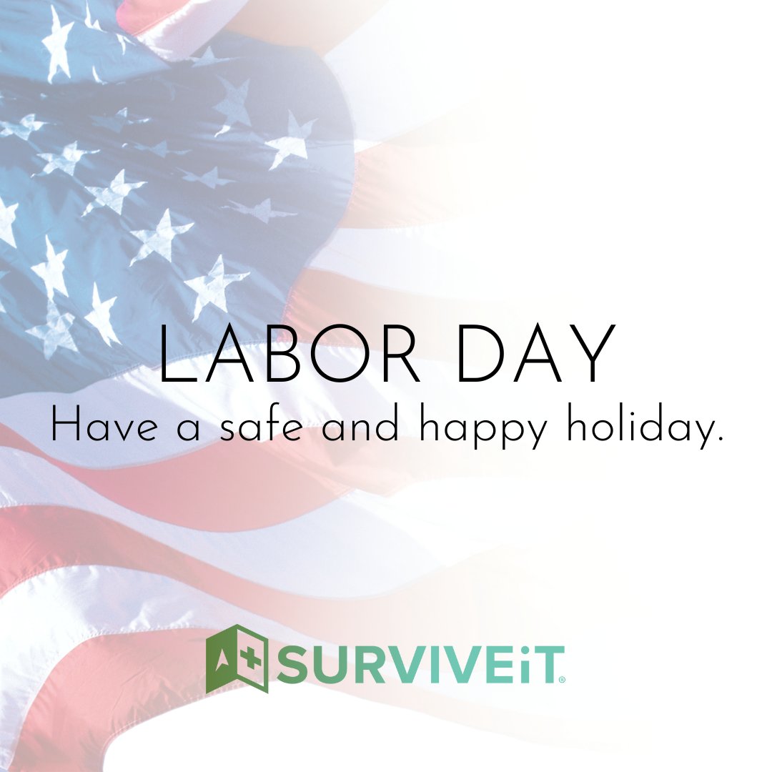 teamsurviveit's tweet photo. Happy Labor Day! https://t.co/JsMqxVI0Vm
