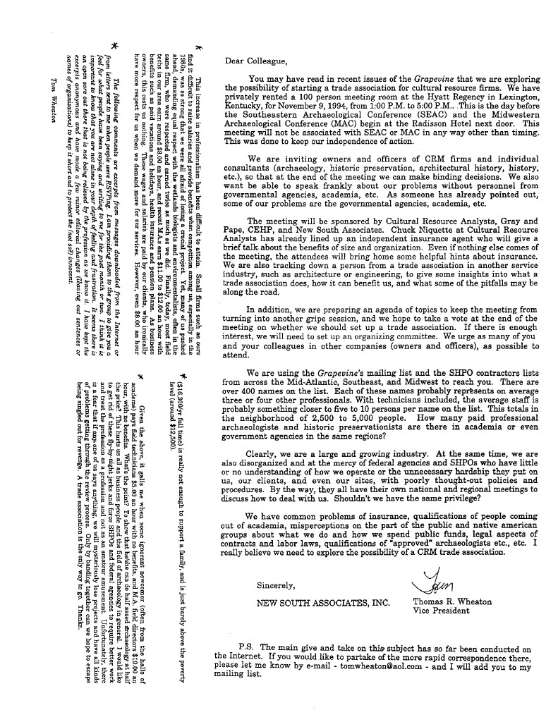LeftistDadJokes's tweet photo. Happy Labor Day! Here is a piece of archaeology labor history for ya. It is the issue of The Underground that announced the formation of the United Archaeological Field Technicians union. https://t.co/7ZzF4LdbWO