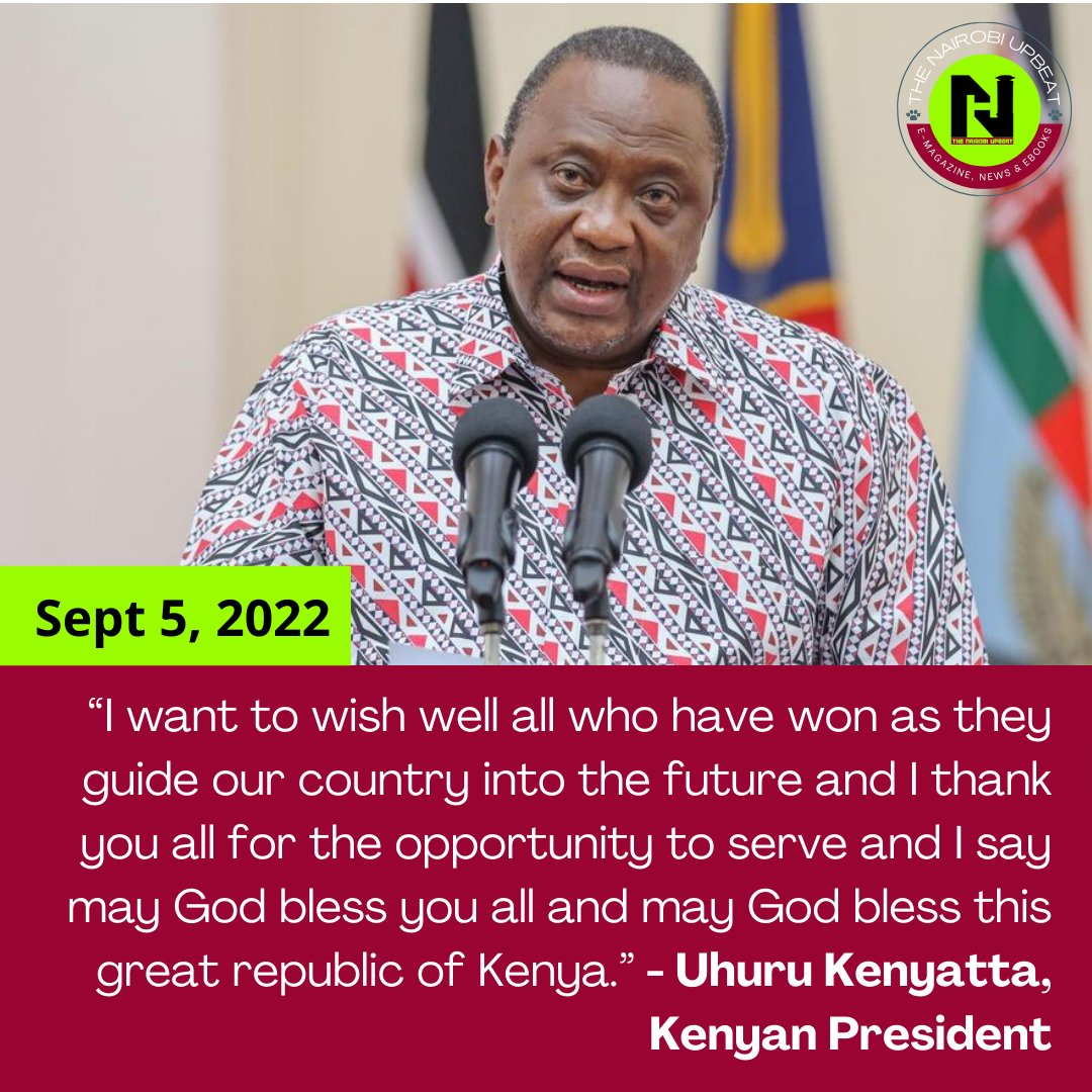 NairobiUpbeatHQ's tweet photo. Congratulations President William Ruto.
Here are a few messages from leaders and celebrities.
#NairobiUpbeat #WilliamRuto #UhuruKenyatta #DONSANTO𓃵 #TheVoteKE #SoPolitical #SupremeRuling #leaders https://t.co/ztMCy9RNE7