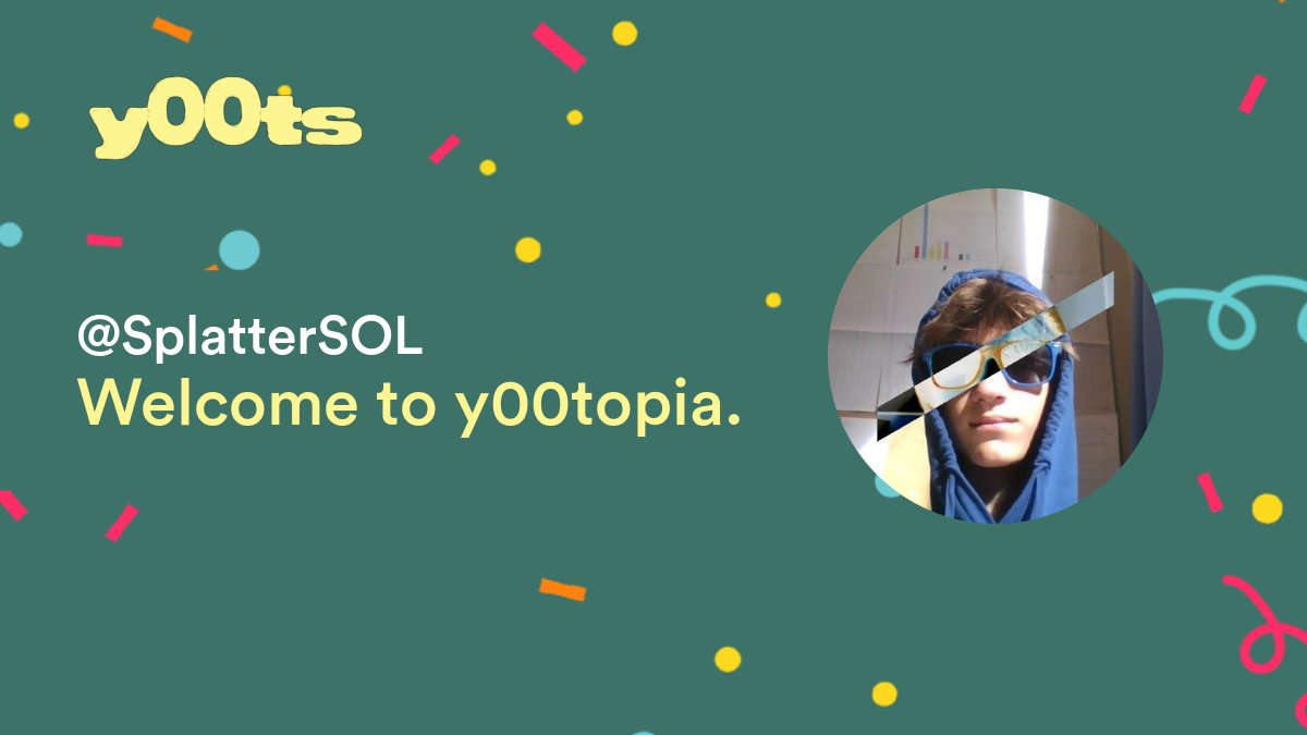 y00tsAggregator's tweet image. Welcome @SplatterSOL.

Your application for @y00tsNFT has been accepted.

   

#y00ts #Solana