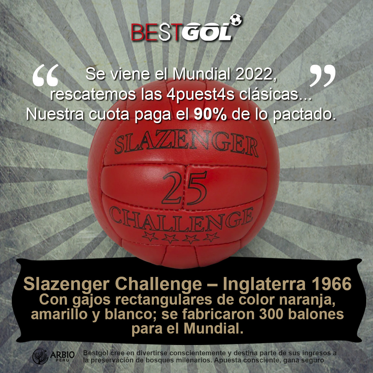 Bestgol_'s tweet photo. Faltando 76 días para el evento más esperado del #futbol, el Mundial Qatar 2022 @RutaMundialOK 
Y tú ¿Ya probaste las apuestas de https://t.co/u45EKxJRym ?
Vive este Mundial apostando contra tus amigos, preparen sus predicciones y apuéstenlas en las #apuestas grupales de Bestgol https://t.co/TChnGltNRh