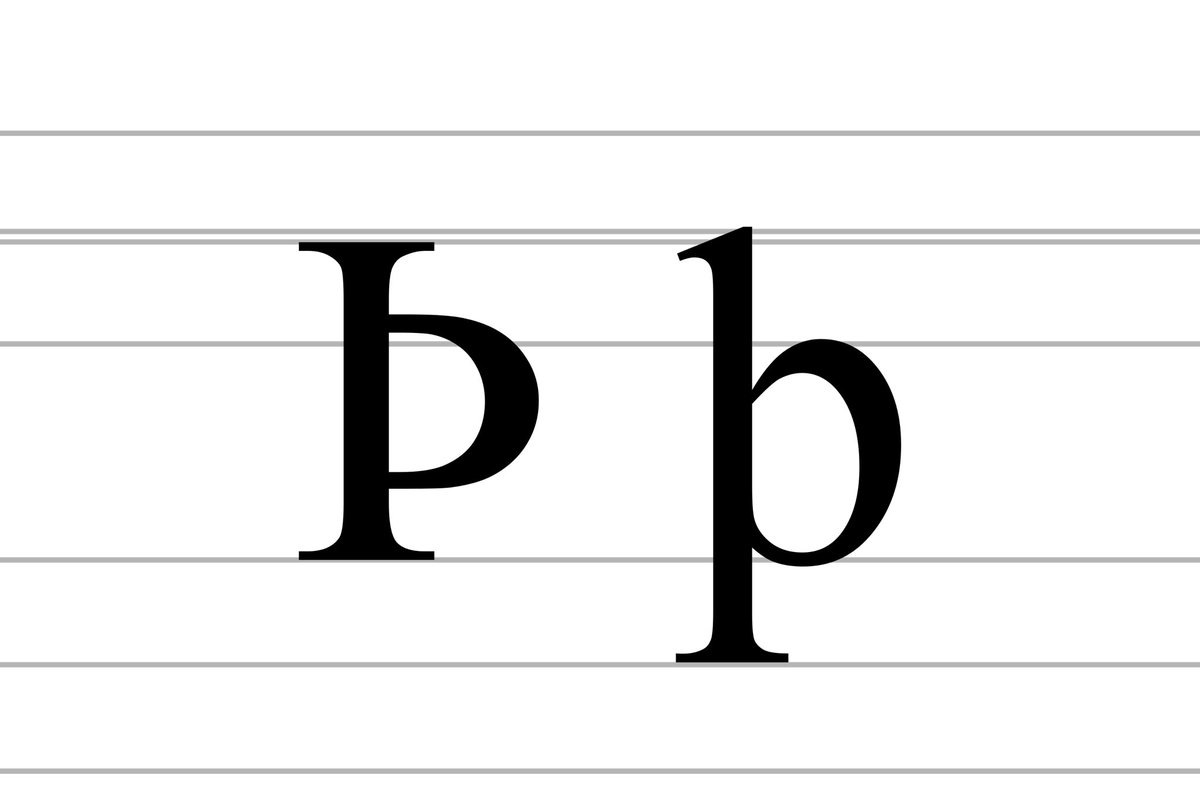 TheFoxValley's tweet photo. Just a note on this weeks episode of #DearHankandJohn, there is a letter that makes the “th” sound. It’s call a Thorn. #linguistics #letters #nerdfighteria https://t.co/k8baDHIx05