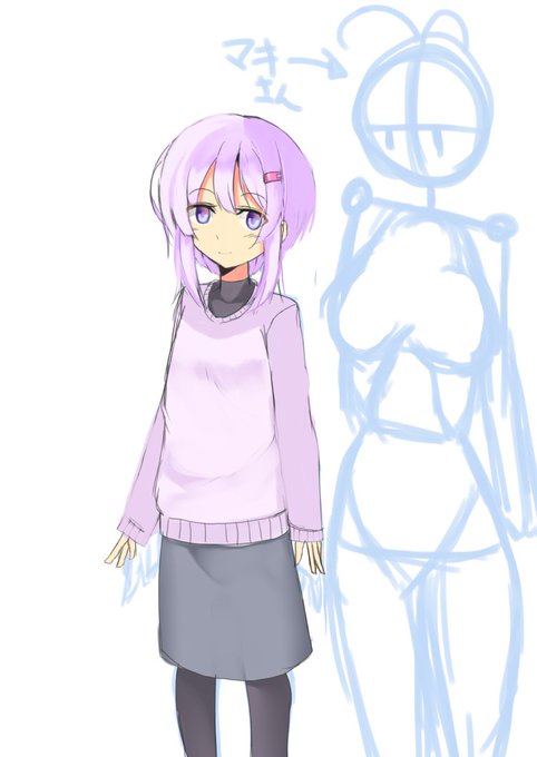 雫ゆかりちゃんの私服想像とマキさんとの身長差 