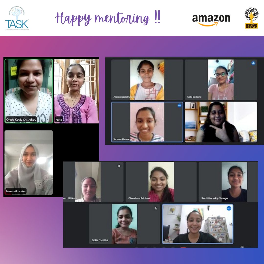 mentortogether's tweet photo. "Attending mock interview sessions made me very confident in my skills & I lost my fear of interviews." says Akanksha, who did the speed mentoring sessions organised with @Amazon as part of their 'Global Month of Volunteering' initiative
#AmazonGMV #amazonindia #mentortogo #TASK https://t.co/P4dqnGeAcq