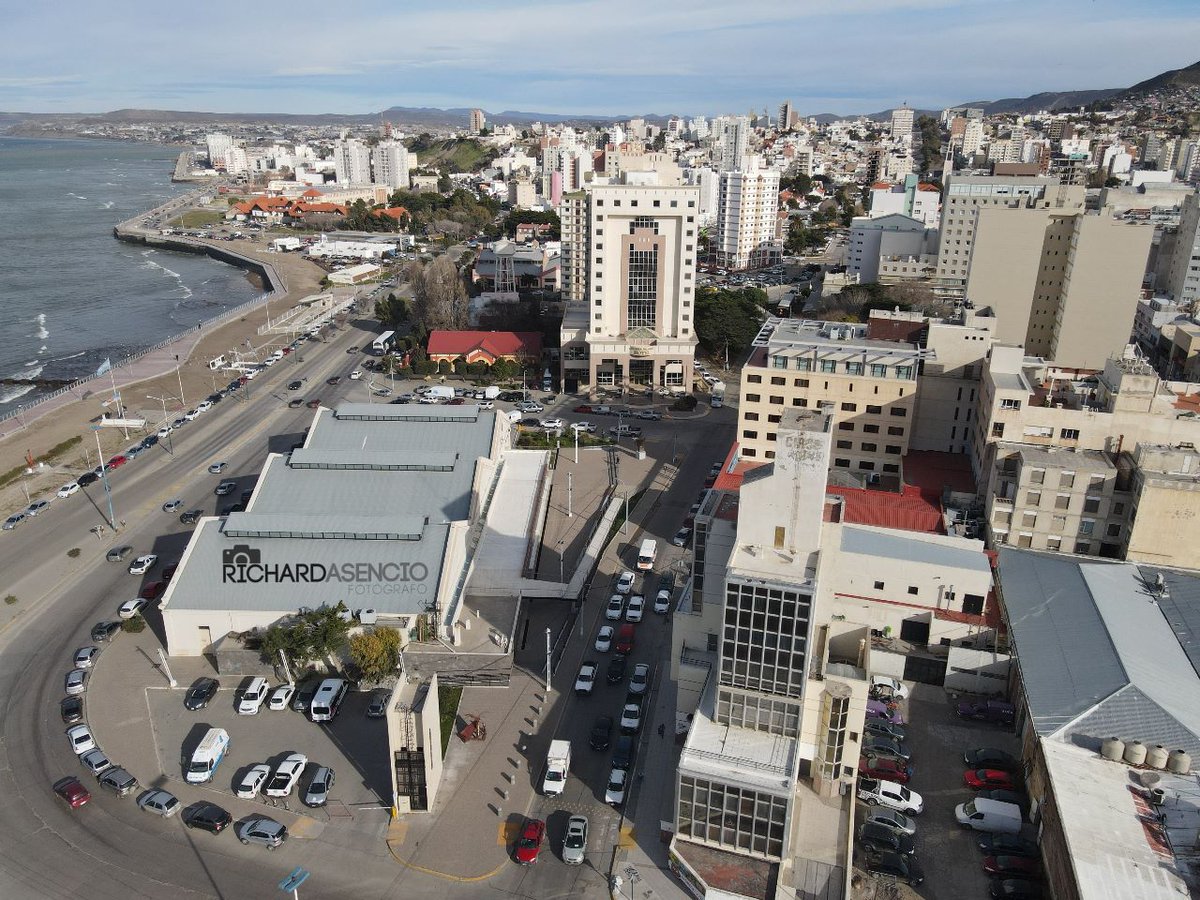 Hermosa mañana en comodoro...