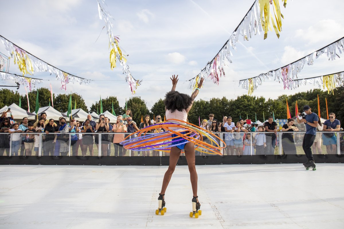 NewhamUnlocked's tweet photo. How brilliant was Saturday in Beckton Park? From the roller skating to the kids catwalk performance... so many happy people. Thanks Beckton! Next stop Central Park on Saturday with even more free festival fun for the whole family. https://t.co/8u8IOyvclm https://t.co/KThb15MKR6