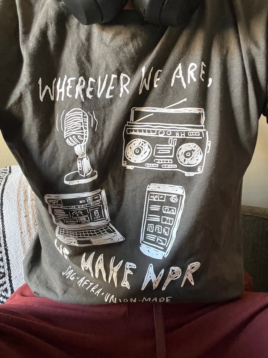 Thanks to all the NPR teams who are working this Labor Day. @WeMakeNPR @sagaftra