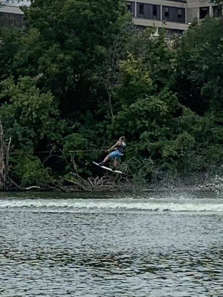 when not training or playing baseball, <a href="/Zach27k/">Zach Konrad</a> showing off his athletic ability on the water with some huge air, a little slalom skiing, topped off with Surfing. Building his core with a little fun.