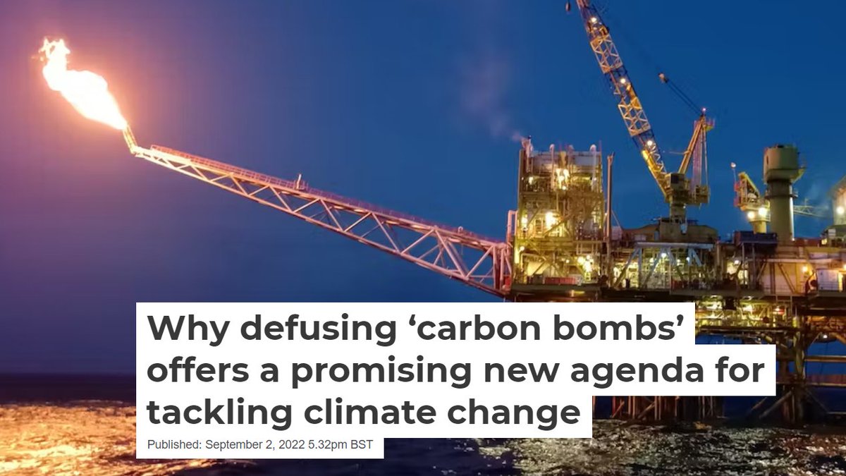 In his recent article @kjellkuehne points out that western money art still invested in Russian #carbonbombs. Time to defuse them both for #ClimateAction and for defeating Putin. That’s why we will keep pushing banks and inventors to #ExitRussianOilandGas cutt.ly/HClVGie