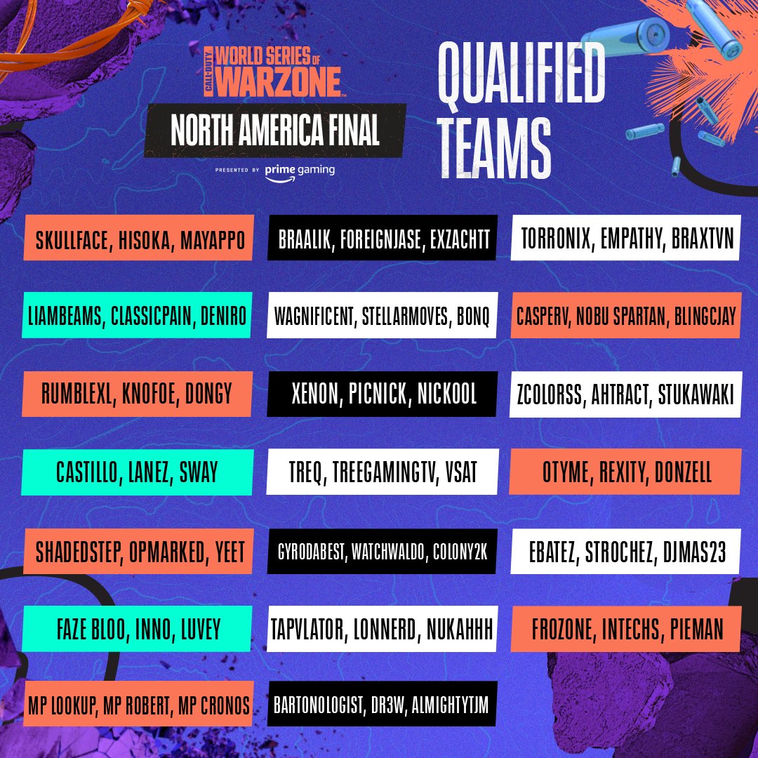 Call of Duty on Twitter "Presenting the WSOW Finals Invited and
