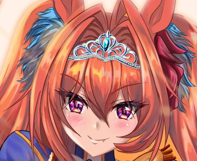 #なめこイラスト #ウマ娘 #ダイワスカーレット なぜか また消されてたので懲りずに 上げます 