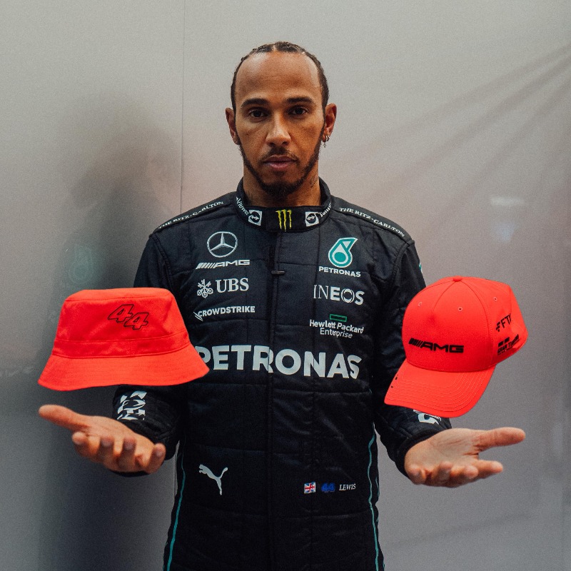 Mercedes f1 best sale pink hat
