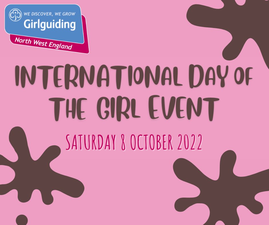 Girlguiding_NWE's tweet photo. Girls Get Muddy! Who's up for getting mega muddy and showing that girls can do anything this #IDTG!
This event is a parent/carer book and go, so please share within your unit.
For more information please follow the link below๐
https://t.co/TnQzTE2Xdh https://t.co/dt3JuZCF5H