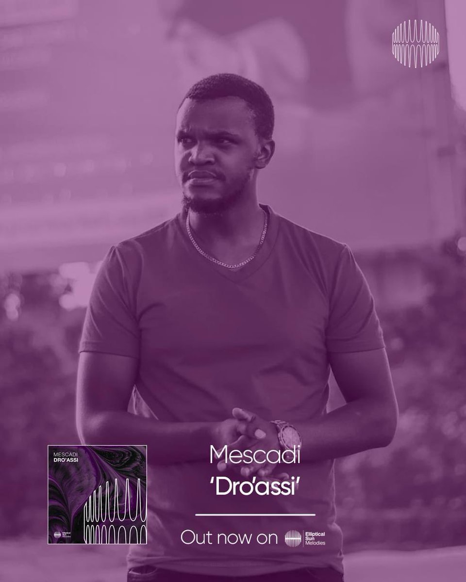 Nothing but stellar vibes as <a href="/mescadi/">Mescadi</a> debuts with a brilliantly addictive “Dro'assi.” Out now on #EllipticalSunMelodies 🥰🌟

🎧 Listen / download: ellipticalsun.ffm.to/droassi