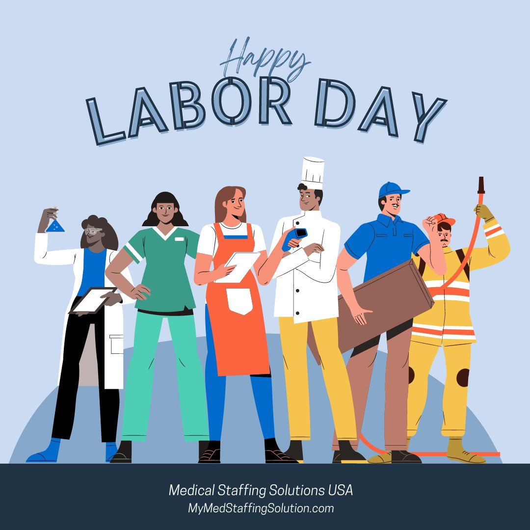 MSS_USA_'s tweet photo. Happy Labor Day!!⛵🏖️
From Medical Staffing Solutions, USA
https://t.co/ZUGH0fibXe

#medicalstaffing #staffingagency #staffing #healthcarestaffing #nurses #staffingfirm #recruiter #staffingsolutions #nurse #nursestaffing #recruiters https://t.co/rDXu6QvPoL