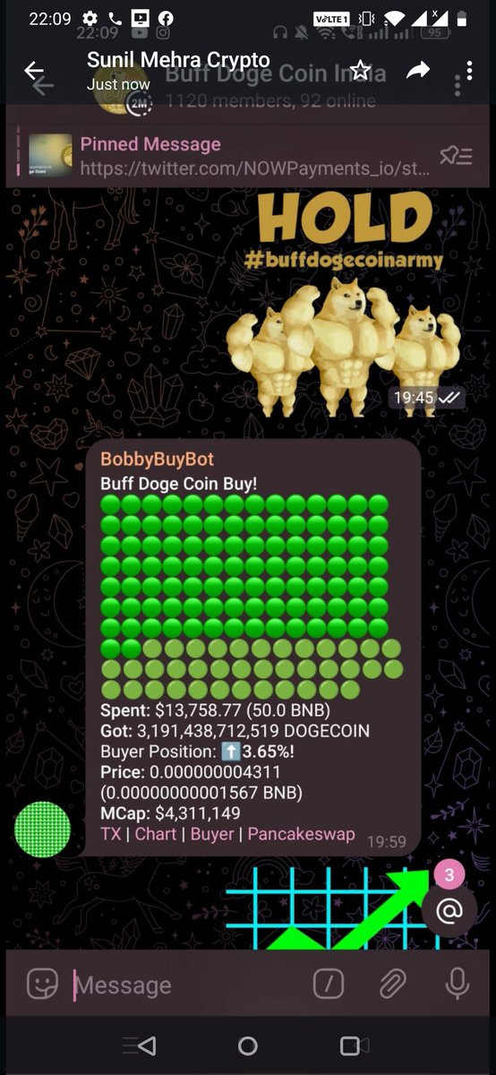 cryptochainnewz's tweet photo. @buffdogecoin the king of all the token 
Fantastic Growth on today @buffdogecoin #buffdoge also Top gainers on @BitMartExchange and @LBank_Exchange This is Just begining tremendous potential for #buffdogecoin grab it before sky Rocket 🚀 Price @sunilmehra22 @gate_io https://t.co/9n7rcBxNGn