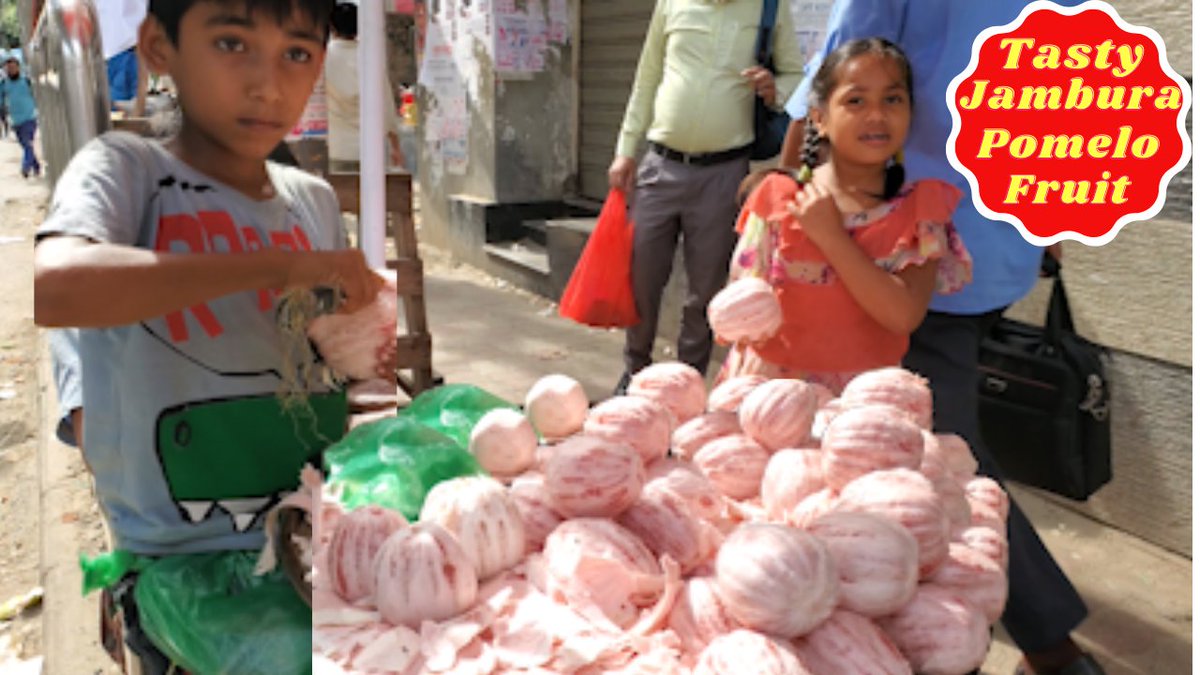 Food_BF's tweet photo. FoodBF- Masala Jambura Pomelo Fruit, tasty pomelo, street food jambura vorta Bangladeshi Street Food
Watch Video here : https://t.co/XczZOmXPlN
#TastyJambura, #FoodBF, #PomeloFruit, #StreetFood,
#streetfood, #indianstreetfood
#bangladeshifoodreview, #pakistanistreetfood https://t.co/3oUZU2O6lE