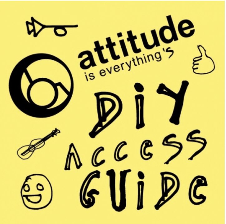 9Bach's tweet photo. Newydd ddarllen @attitudetweets #diyaccessguide 
Ma’n glir, llawn gwybodaeth ac yn hawdd i’w ddefnyddio. Yna cwrdd a Gideon o Attitude is Everything nath egluro’n bellach.
Adnoddau gwych i fandiau sy’n edrach i wella mynediad i’w gigs ->-> https://t.co/N4gBpZ3EoW https://t.co/eSLKCJo9Fn