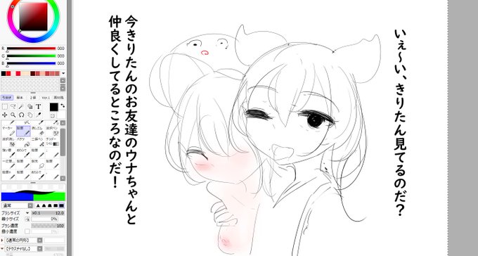 きりたんにビデオレターを送るずんだもんコッショリ 