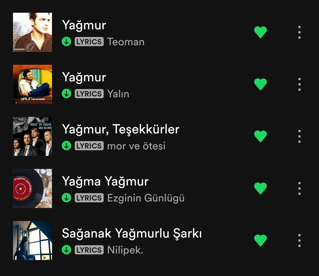 Sonbaharın ilk yağmuru yağarken benim anında girdiğim trip