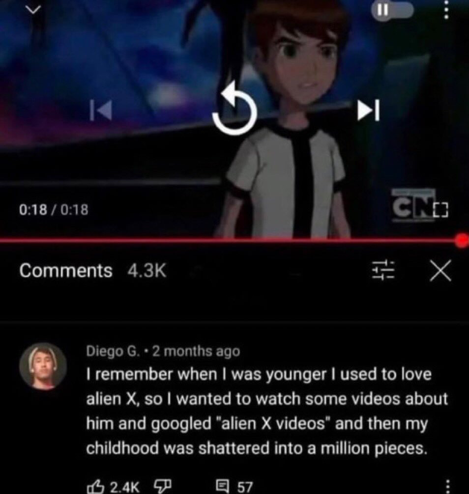 tayylaviex's tweet photo. this youtube comment 🤣 https://t.co/IGkNXMVtRM