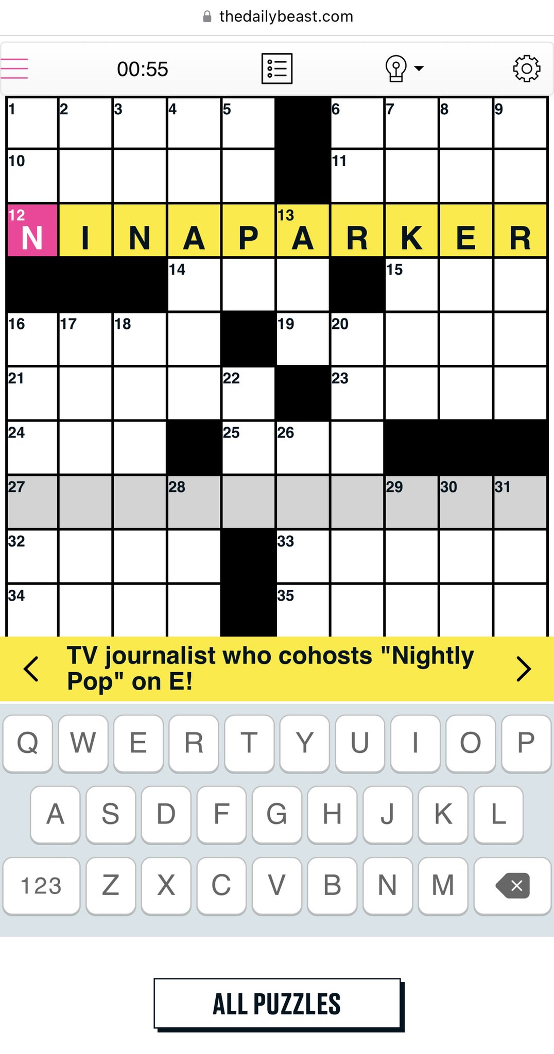 Nina Parker on Twitter "Y’all. Just found out I’m the answer in a