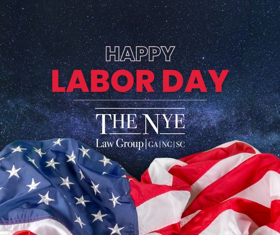 NyeLawGroup's tweet photo. The Nye Law Group wishes you and your family a safe and Happy Labor Day! https://t.co/oJhxPIMerX