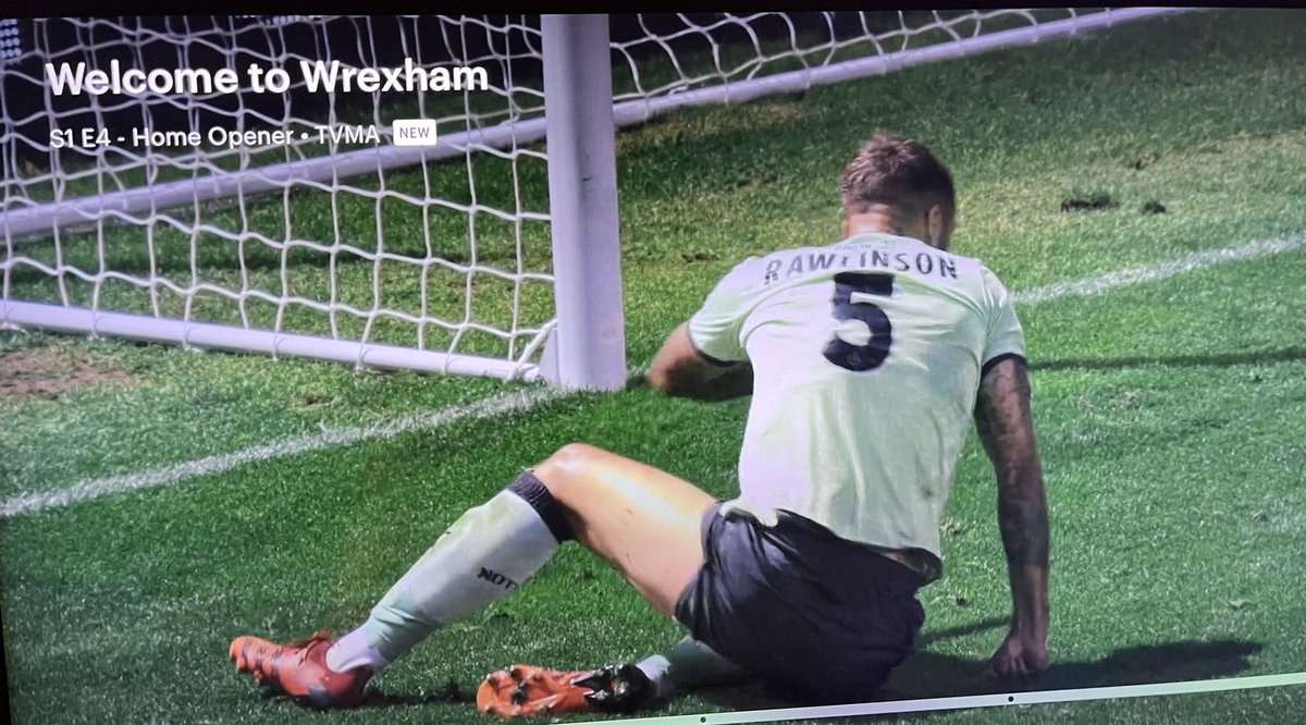 I did take a long break and while doing so I just went to work on my athletic skills in wrexham with #WrexhamAFC