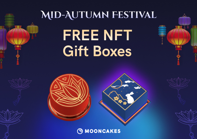 Happy Mid Autumn Festival 🌖🥮
Come celebrate with Mooncakes!
[mooncakes.fun]

Claim your free Moon Festival #NFT gifts, earn rewards and enter daily giveaways. 🎁🏆🧧

Built by <a href="/KukaiWallet/">Kukai</a>
#Tezos <a href="/TezosCN/">Tezos_CN</a> <a href="/TezosKR/">Tezos_KR</a> <a href="/IndiaTezos/">Tezos India</a>