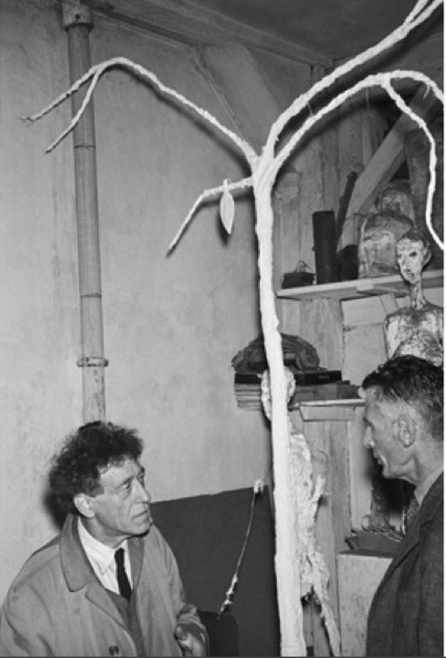 El artículo 1 de la nueva constitución, q vamos a escribir, tiene q ser como este árbol de pascua de Giacometti: puro hueso duro de significado.Acuñado en una prosa pelada,rotunda, inapelable. Nunca más la confusión de ideas, la antilengua infernal, q nos inflingió la Convención.