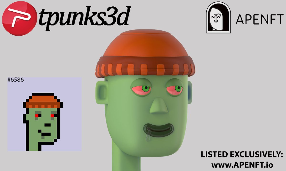 Tpunks3D's tweet photo. Tpunks3d only 500 #TRX "say what" get it on #APENFT 

#6586 👉 https://t.co/sp5JeBzMfO 👈

#NFT #FreeMint #APENFTMktplace #Tpunks #justinsun #NFTs #TRONICS #TronNetwork #USDD #TRON #wTRX #TRX https://t.co/F1vo3kPLBJ