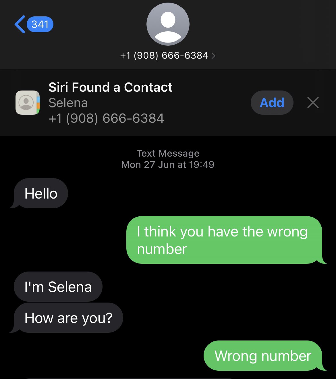 A Munch π° on Twitter: "Once I say wrong number, you should really not