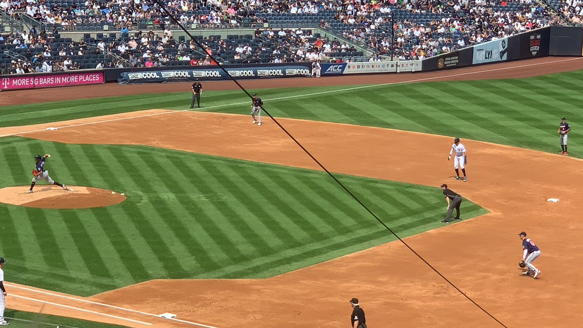 Twins’ starter is Chris Archer who gets a shout out in my new book on page 113 (and who just gave up a rocket of a double to Aaron Judge).
