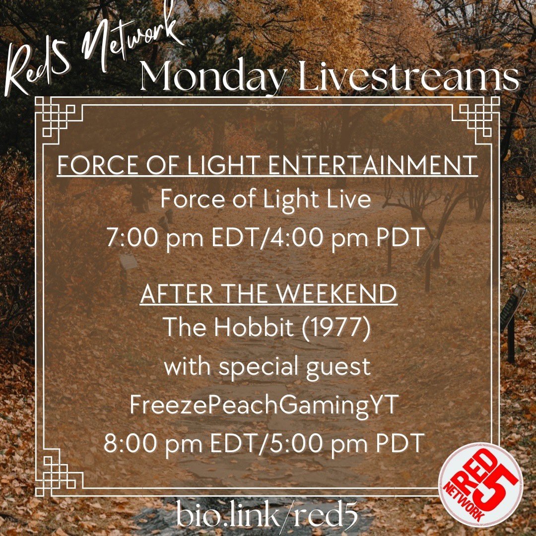 YOUR Red 5 Network tweet media