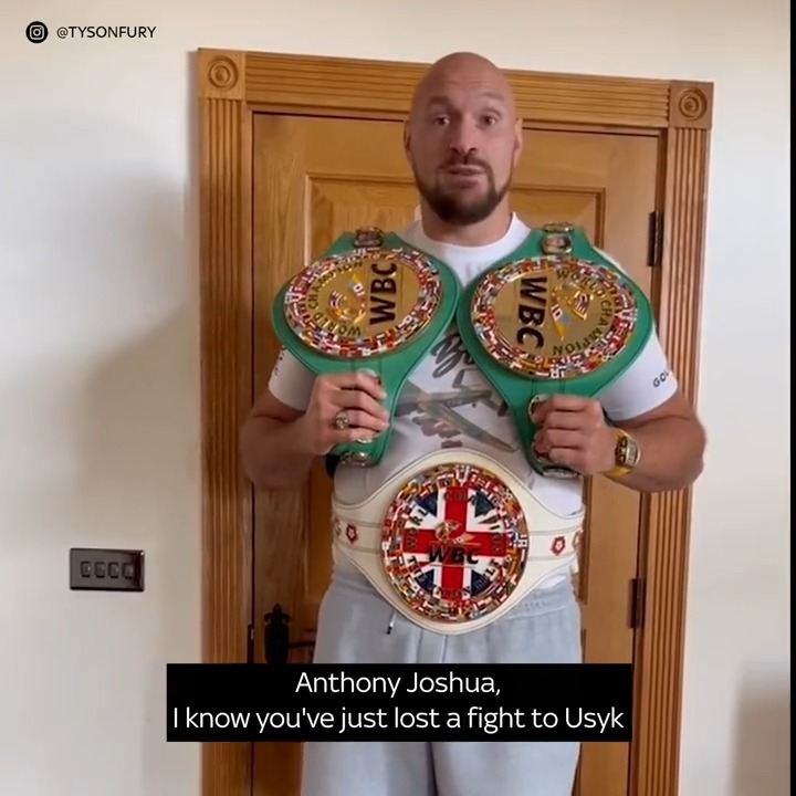 Sky Sports Boxing on Twitter "Tyson Fury has called out Anthony Joshua