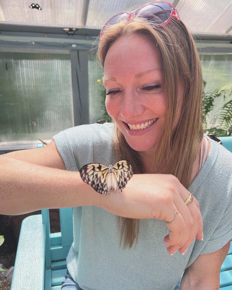 HeatherMoyse's tweet photo. Who needs a butterfly tattoo?!… 
✨🦋✨
I hope you’re having a great Labour Day and taking a well-deserved break!

#labourday #takeabreak #butterfly #butterflykisses https://t.co/IxGUFiAWHV