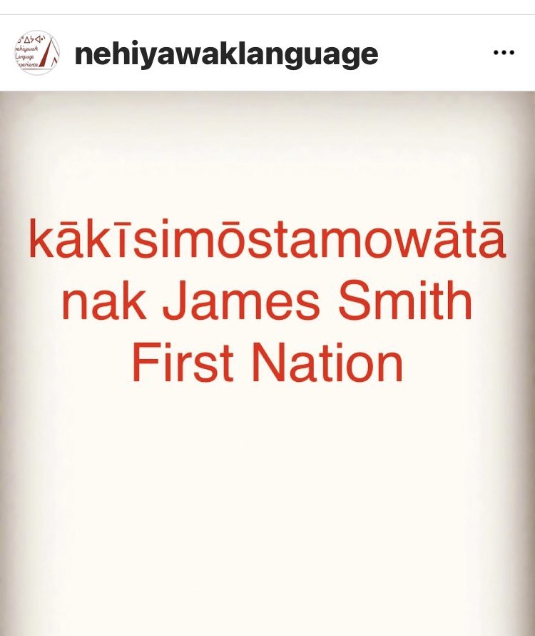 Dr. kakiyosew - ᑲᑳᔭᐃᐧᓰᐤ tweet media