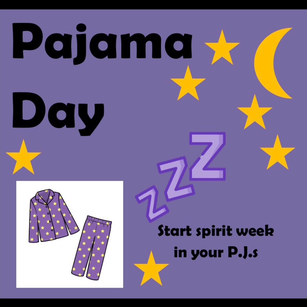 BerryStudentCo's tweet photo. Get your comfy clothes ready! Tomorrow is PJ Day 🌙✨ https://t.co/0H7z41tdie
