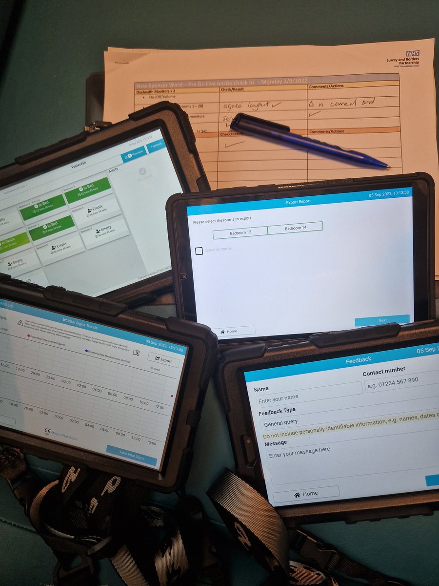 One more sleep 😴 til <a href="/SpenserWard2/">New Spenser Ward</a> #GoLive @Oxehealth.Great day spent on ward <a href="/NursingSabp/">Nursing_SABP</a> <a href="/DMcLeod_NHS/">Darren McLeod</a> <a href="/Sharmil68477386/">Sharmila</a> doing some final ✅️.<a href="/SABP_healthtech/">SABP Healthtech</a> looking forward to providing day/evening onsite support #letsdothis👊 #peoplebeforetechnology #teamwork <a href="/SABPDigital/">SABP Digital</a> 💕