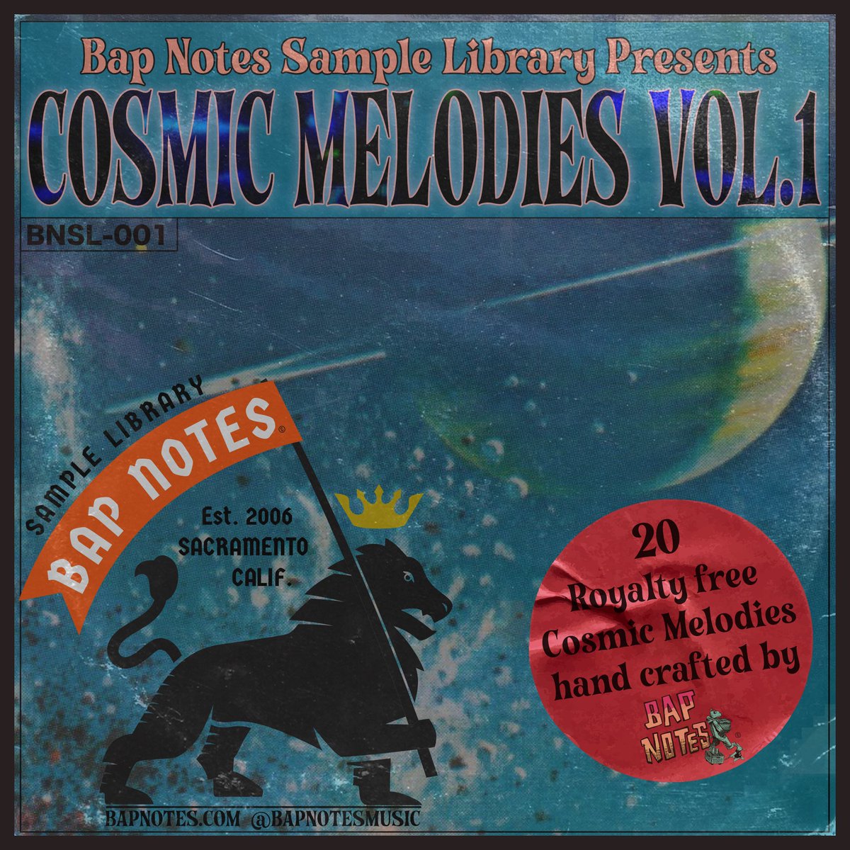 Our 1st Sample Pack is out! 
Check it at bapnotes.com/samples/cosmic…