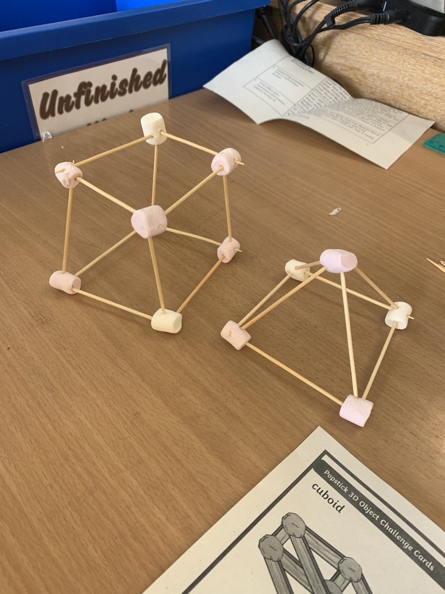 CaitlinRostock's tweet photo. 3D shape work with P6 today. This really helped the children to understand the properties of each 3D shape #maths #shape https://t.co/Q8VAlZDSMx