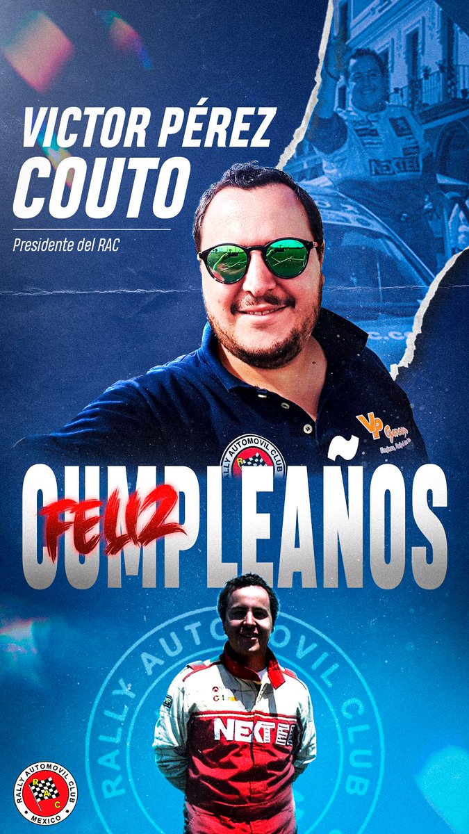 RACMexico's tweet photo. Feliz cumpleaños de parte de todo el club a nuestro presidente! 🥳🎉 https://t.co/tW6t6FeY1o
